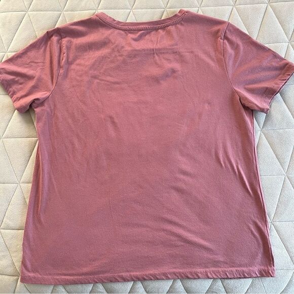 Nine West Women’s Graphic Crewneck Tee ‘ Mom Game Strong ‘ Rose Color Size Large - Picture 10 of 12
